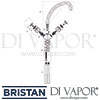 Bristan GEN1 Club Budget Monobloc Sink Mixer Kitchen Tap Dimensions